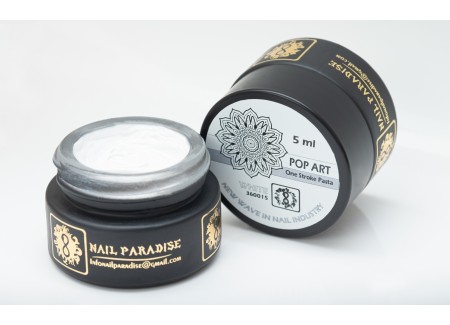 Pop-Art One Stroke Paste - WHITE 5ml Pop-Art One Stroke Paste - WHITE 5ml