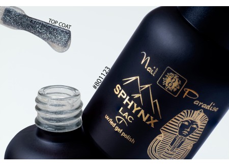 Top Coat - Silver Ash no wipe 10ml Top Coat - Silver Ash no wipe 10ml