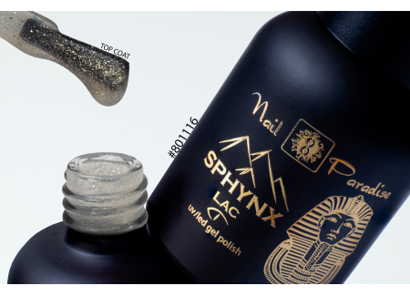 Top Coat - Silver Party no wipe 10ml Top Coat - Silver Party no wipe 10ml