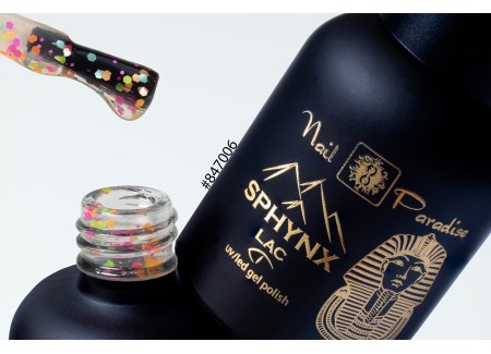 SPHYNX Lac Gel Polish - Black Festival 10ml SPHYNX Lac Gel Polish - Black Festival 10ml