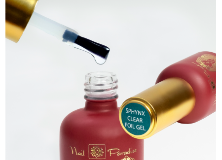 Sphynx Clear foil gel | 801122 | No wipe top coat - Without sticky layer Sphynx Clear foil gel | 801122 | No wipe top coat - Without sticky layer
