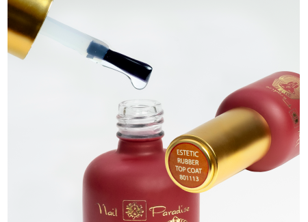 Top Coat - ESTETIC RUBBER with sticky layer 801113 10ml Top Coat - ESTETIC RUBBER with sticky layer 801113 10ml