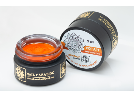 Pop-Art One Stroke Paste - ORANGE 5ml Pop-Art One Stroke Paste - ORANGE 5ml