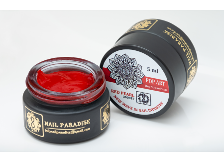 Pop-Art One Stroke Paste - RED PEARL 5ml Pop-Art One Stroke Paste - RED PEARL 5ml