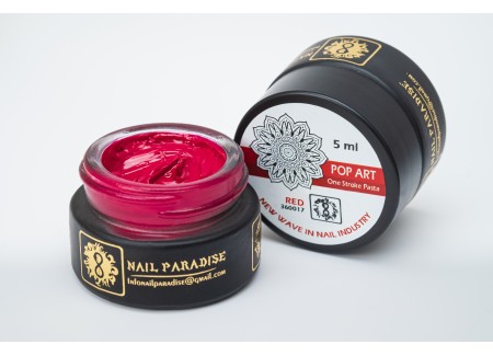 Pop-Art One Stroke Paste - RED 5ml