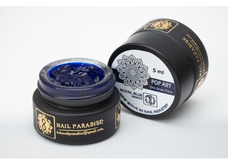 Pop-Art One Stroke Paste - ROYAL BLUE 5ml Pop-Art One Stroke Paste - ROYAL BLUE 5ml