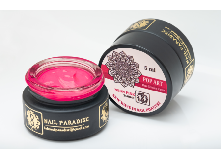 Pop-Art One Stroke Paste - NEON PINK 5ml Pop-Art One Stroke Paste - NEON PINK 5ml