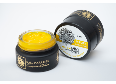 Pop-Art One Stroke Paste - YELLOW 5ml Pop-Art One Stroke Paste - YELLOW 5ml