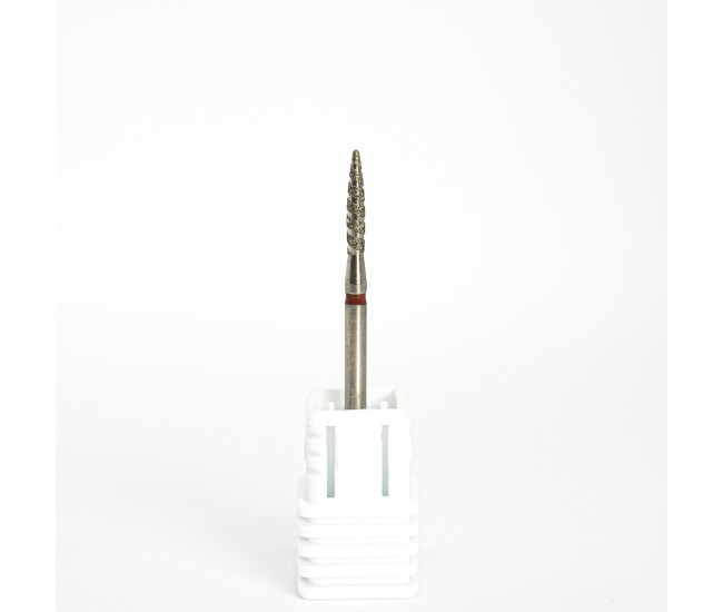 DIAMOND DRILL BIT – TORNADO FLAME bit | 1.7 mm 200-230 GRIT |900046- Nail & Eyelash Paradise