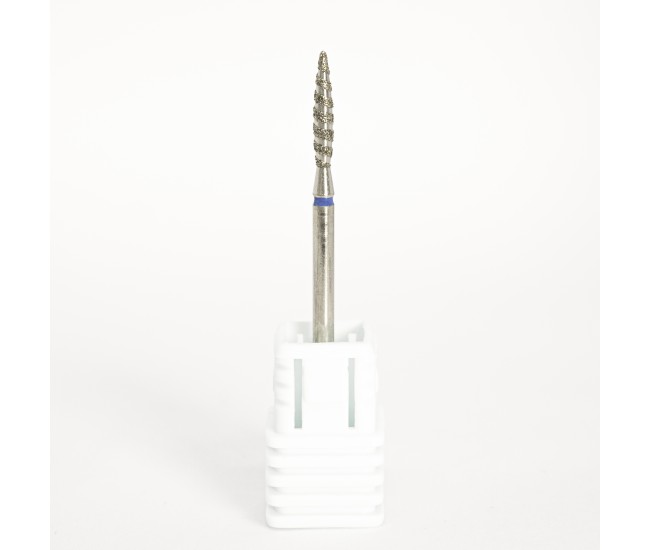 DIAMOND DRILL BIT – TORNADO FLAME bit | 2.1 mm 100-120 GRIT |900035- Nail & Eyelash Paradise