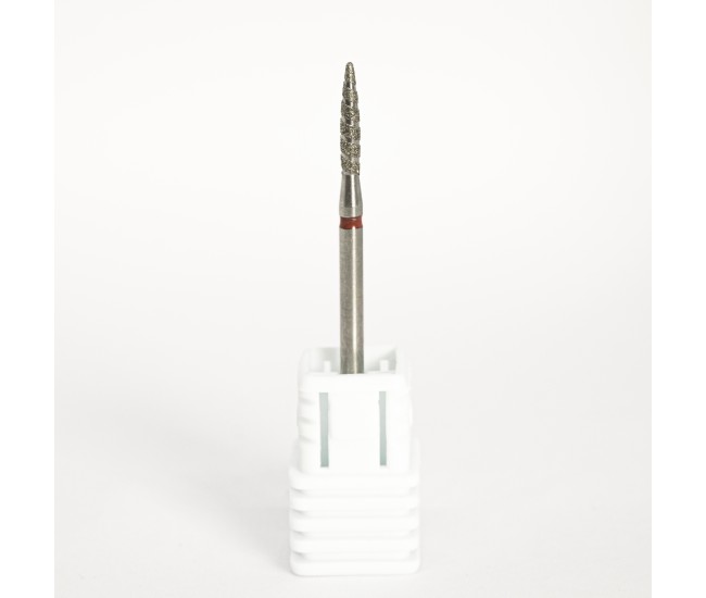 DIAMOND DRILL BIT – TORNADO FLAME bit | 1.8 mm 200-230 GRIT |900032- Nail & Eyelash Paradise