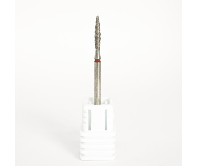 DIAMOND DRILL BIT – TORNADO FLAME bit | 2.0 mm 200-230 GRIT |900031- Nail & Eyelash Paradise