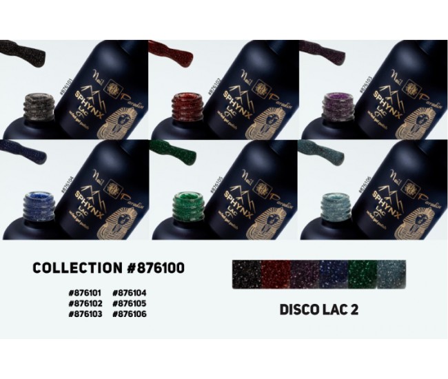 SPHYNX Lac Gel Polish Collection - Disco Lac Col 2 Reflective 60ml