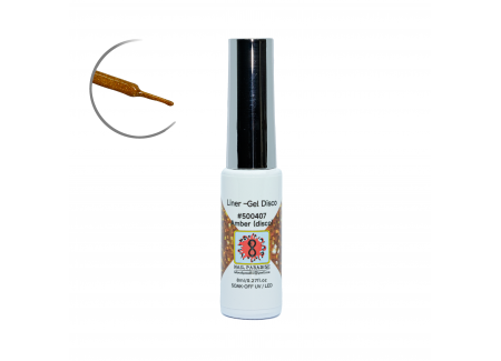 Liner Gel Disco - Amber 8 ml Liner Gel Disco - Amber 8 ml