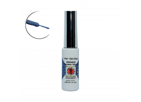 Liner Gel Disco - Derulean 8 ml Liner Gel Disco - Derulean 8 ml