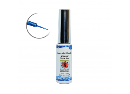 Liner Gel Metallic - Diode Blue 8 ml Liner Gel Metallic - Diode Blue 8 ml
