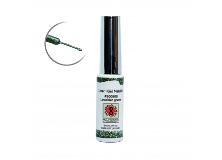 Liner Gel Metallic - Lowrider Green 8 ml Liner Gel Metallic - Lowrider Green 8 ml