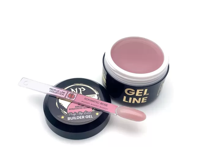 PROFI-UP LINE BUILDER GEL - ROMANTIC ROSE 15ml