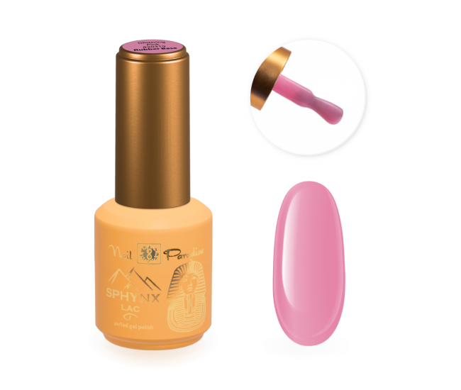 Rubber Base Coat Camouflage Line - Glistering Pink 15ml