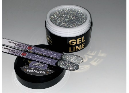 FLICKERING DARK LINE BUILDER GEL - PRISM SHINE 50ml FLICKERING DARK LINE BUILDER GEL - PRISM SHINE 50ml