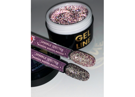 FLICKERING DARK LINE BUILDER GEL - SPARKLE SPECTRA 5ml FLICKERING DARK LINE BUILDER GEL - SPARKLE SPECTRA 5ml