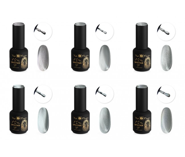 SPHYNX Lac Cat Eye Gel Polish Collection - Hologlitz 60ml SPHYNX Lac Cat Eye Gel Polish Collection - Hologlitz 60ml