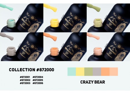 SPHYNX Lac Gel Polish Collection - Crazy Bear 60ml SPHYNX Lac Gel Polish Collection - Crazy Bear 60ml