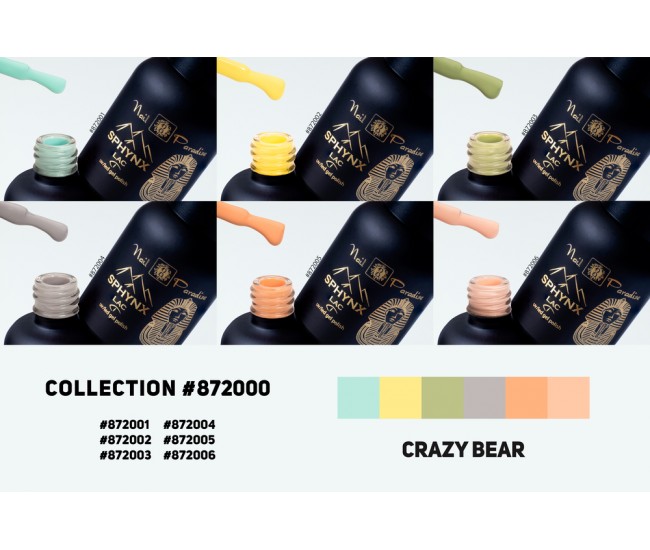 Gel Polish Collection - Crazy Bear 60ml