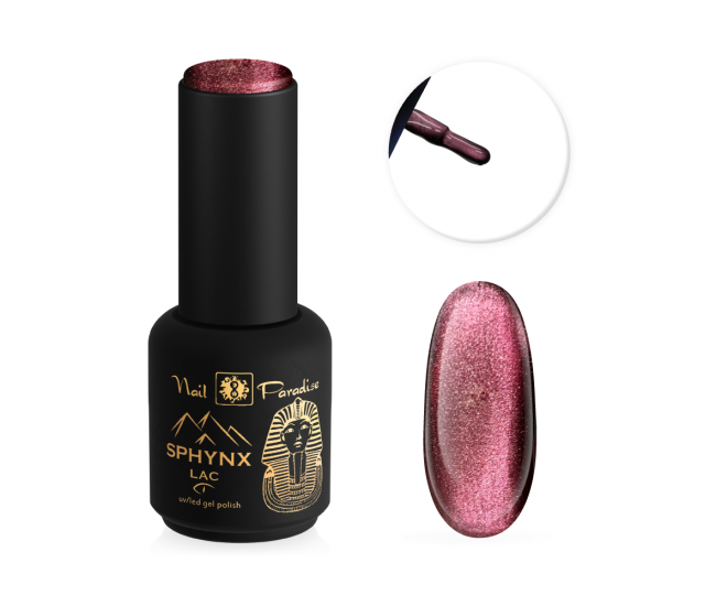 SPHYNX Lac Cat Eye Gel Polish - Garnet Glow 10ml