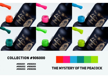 SPHYNX Lac Gel Polish Collection - Mystery of the Peacock 60ml SPHYNX Lac Gel Polish Collection - Mystery of the Peacock 60ml