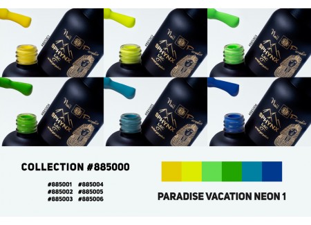 SPHYNX Lac Gel Polish Collection - Paradise Vacation Neon 1 60ml SPHYNX Lac Gel Polish Collection - Paradise Vacation Neon 1 60ml