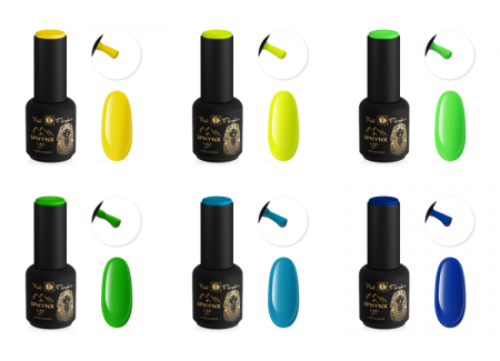 SPHYNX Lac Gel Polish Collection - Paradise Vacation Neon 1 60ml SPHYNX Lac Gel Polish Collection - Paradise Vacation Neon 1 60ml