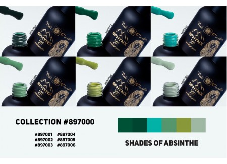 SPHYNX Lac Gel Polish Collection - Shades of Absinthe 60ml