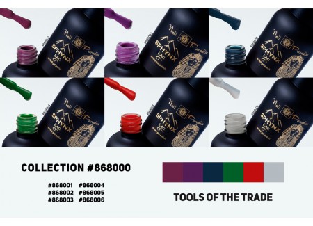 SPHYNX Lac Gel Polish Collection - Tools of the Trade 60ml SPHYNX Lac Gel Polish Collection - Tools of the Trade 60ml