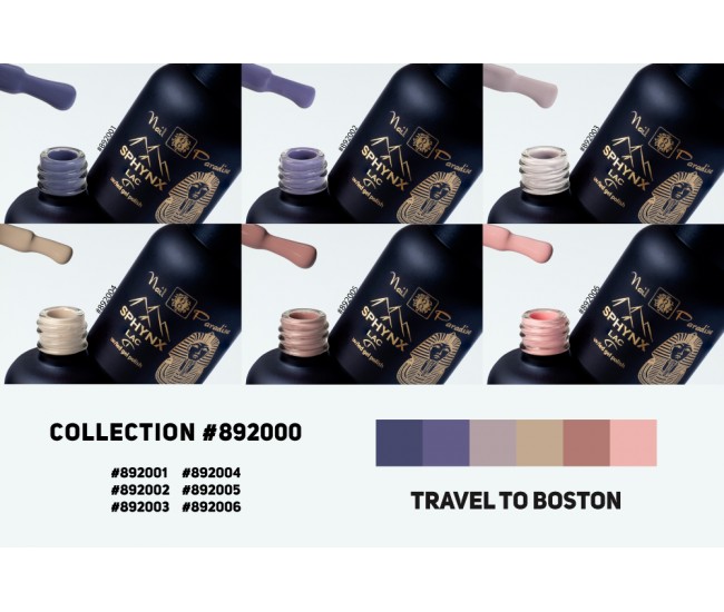 SPHYNX Lac Gel Polish Collection - Travel to Boston 60ml