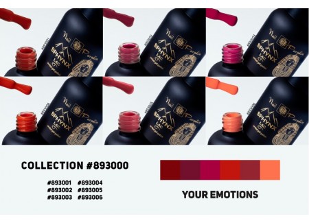 SPHYNX Lac Gel Polish Collection - Your Emotions 60ml SPHYNX Lac Gel Polish Collection - Your Emotions 60ml