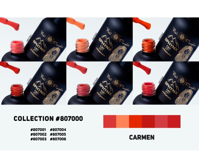 Gel Polish Collection - Carmen 60ml