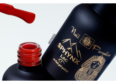 SPHYNX Lac Gel Polish - Scarlet Poppy 10ml SPHYNX Lac Gel Polish - Scarlet Poppy 10ml