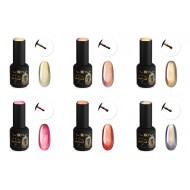 SPHYNX Lac Cat Eye Gel Polish Collection - Golden Petas 60ml SPHYNX Lac Cat Eye Gel Polish Collection - Golden Petas 60ml