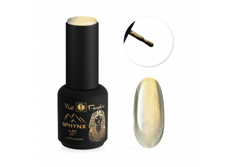 SPHYNX Lac Cat Eye Gel Polish - Black Obsidian 10ml SPHYNX Lac Cat Eye Gel Polish - Black Obsidian 10ml