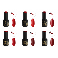 SPHYNX Lac Gel Polish Collection - 6 Shades of Red 60ml SPHYNX Lac Gel Polish Collection - 6 Shades of Red 60ml