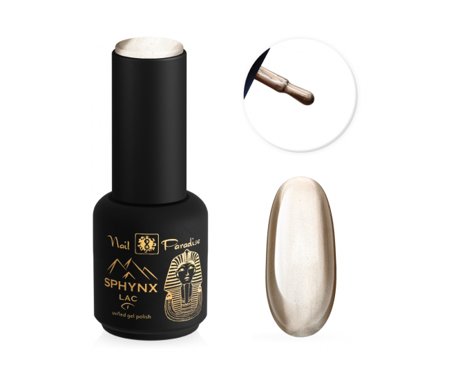 SPHYNX Lac Cat Eye Gel Polish - Sunlit Onyx 10ml