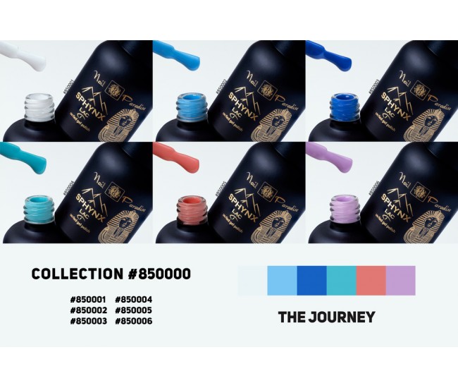 One Step Gel Polish Collection - The Journey 60ml