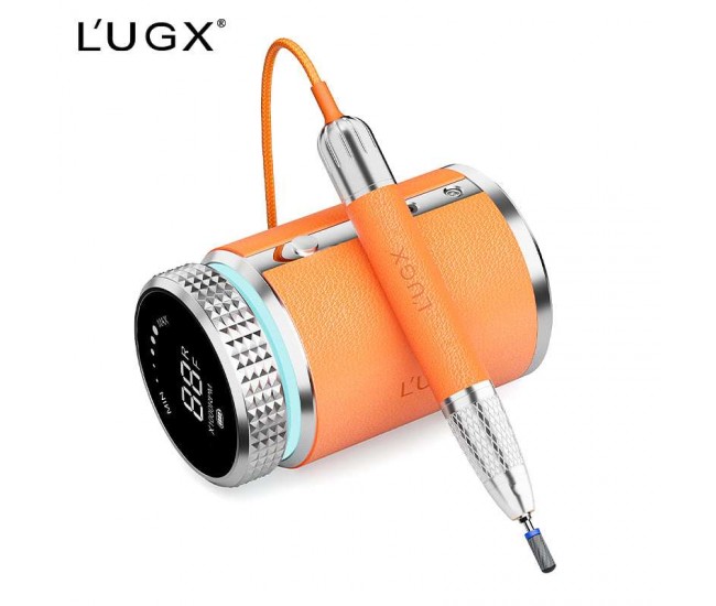 LUGX HERMES Waterproof Nail Drill E-File Machine 35000RPM Orange