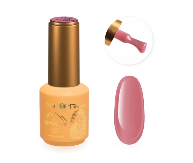 SPHYNX Lac Camouflage Top Coat - Pink Champagne no wipe 15ml Camouflage Top Coat - Pink Champagne no wipe 15ml