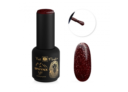 SPHYNX Lac Gel Polish - Disco Lac Crimson Diamond Reflective 10ml SPHYNX Lac Gel Polish - Disco Lac Crimson Diamond Reflective 10ml