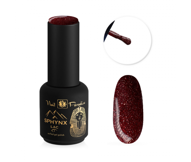 SPHYNX Lac Gel Polish - Disco Lac Wild cranberry Reflective 10ml SPHYNX Lac Gel Polish - Disco Lac Wild cranberry Reflective 10ml