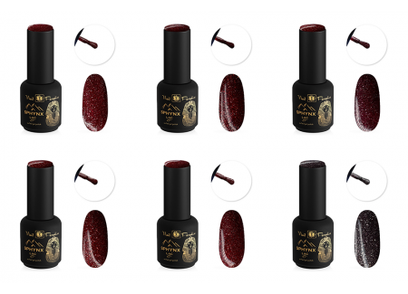 SPHYNX Lac Gel Polish Berry Flash Collection - Disco Lac Col  Reflective 60ml