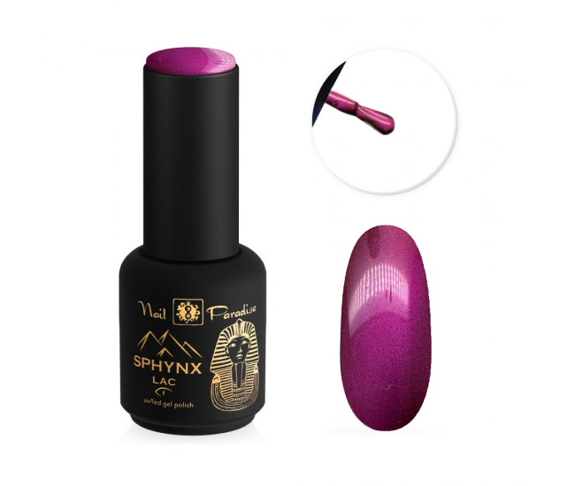 SPHYNX Lac Cat Eye Gel Polish - Ruby feline 10ml SPHYNX Lac Cat Eye Gel Polish - Ruby feline 10ml