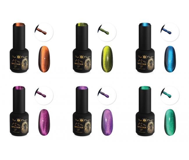 SPHYNX Lac Cat Eye Gel Polish Collection - Serengeti Wild Pulse 60ml